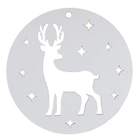 Art.5165 Esfera Reno Blanco 22.5cm