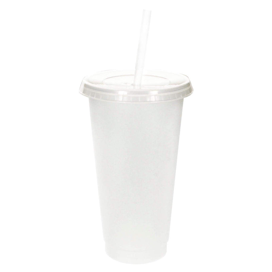 Art.5425 Vaso Con Popote 700ml