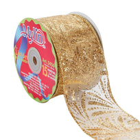 Art.5456 Listón Organza Fuegos Artificiales