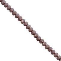 Art.5569 Rondel Facetado Color Opaco