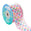 Fantasías Miguel Art.5758 Listón Organza Con Puntos Multicolor 3.8cm 15m Multi-Color