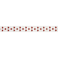 Art.5843 Listón Organza Corazones