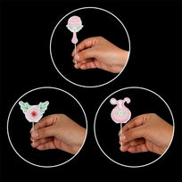 Art.6184 Pick Mini Baby Shower 10cm 12pz