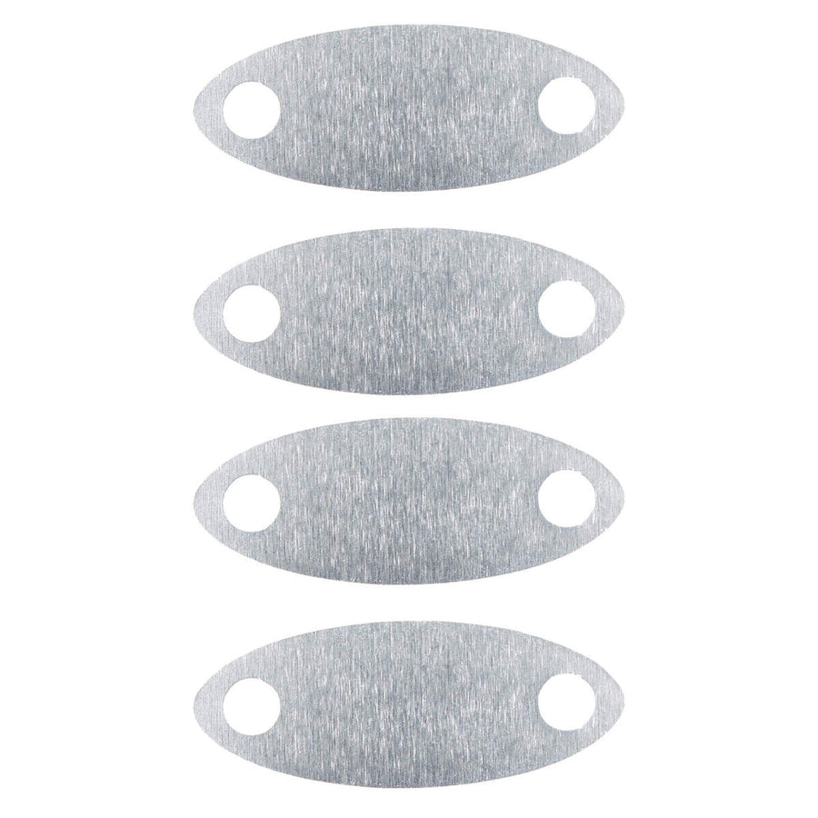 Art.6328 Dije Ovalo 13x35mm B/4pz