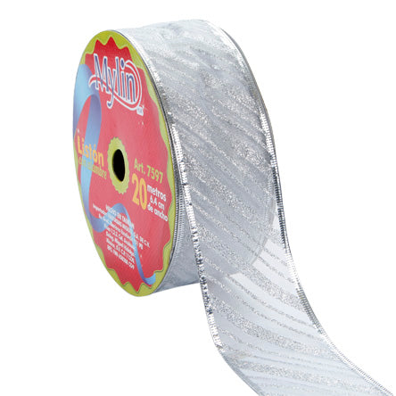 Art.7597 Listón Organza Rayas