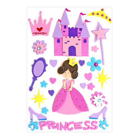 Art.7668 Calcomanía Fomi Princesa