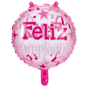 Art.8426 Globo Impreso Feliz Cumpleaños