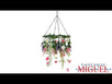 Fantasías Miguel Clave:JZ62 Colgante De Flores