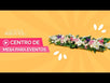 Fantasías Miguel Clave:ML3033 Centro De Mesa Con Flores