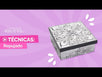 Fantasías Miguel Art.8145 Rollo Papel Aluminio Repujado 1m