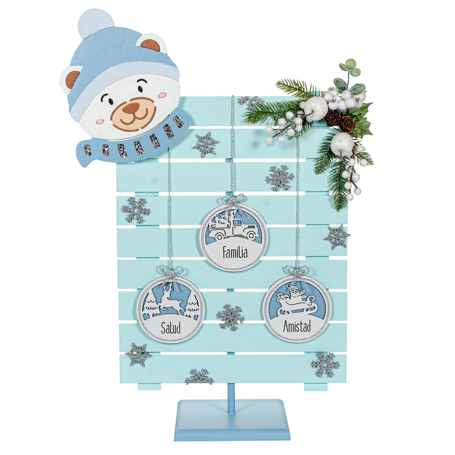 Art.10757 Figuras De Navidad 5cm 3pz