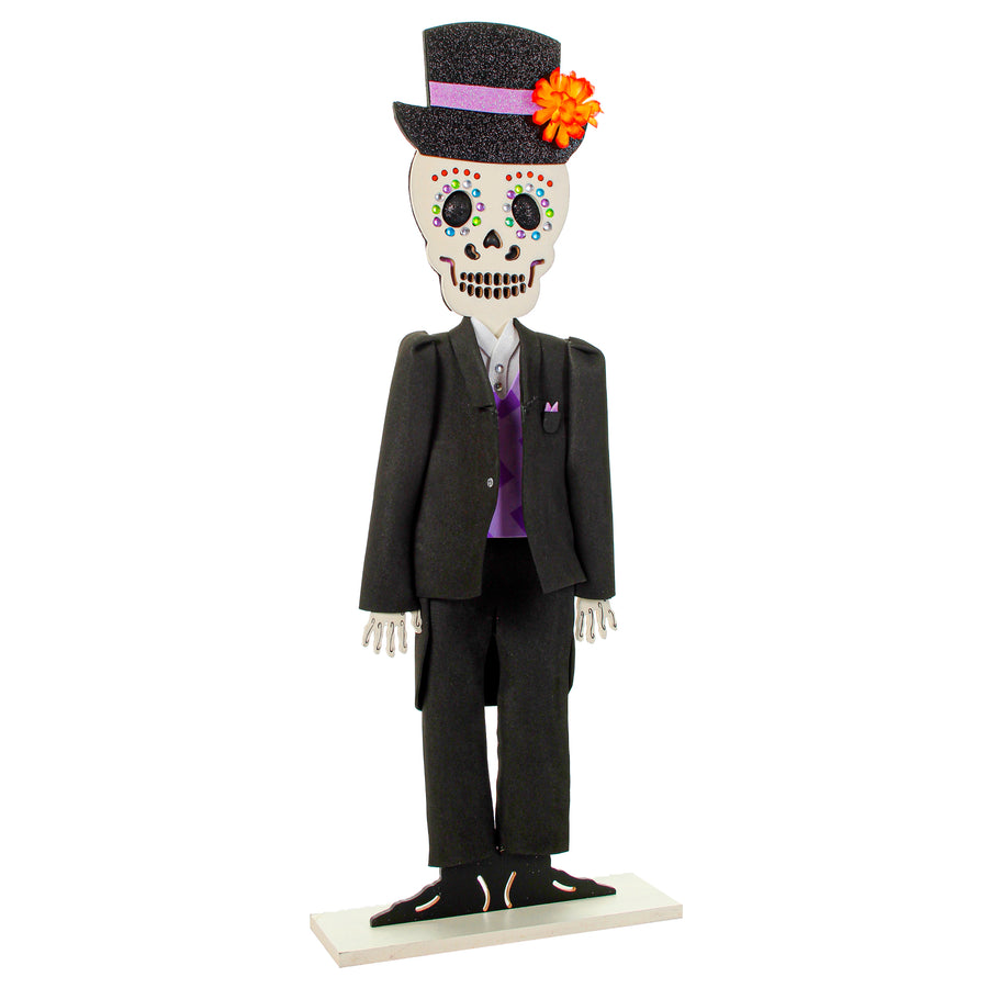 Art.10270 Catrín Calado Con Base Chico 60x25x8cm 1pz