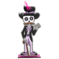 Art.10702 Catrina Caricatura Serigrafía 30x15x5cm 1pz