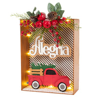 Art.10773 Frases Deseos Navidad Chicos 9cm 1pz