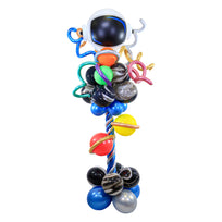 Art.1241 Globo Largo Metálico 1.25m 30pz