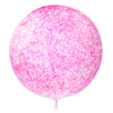 Fantasías Miguel Clave:AX352 Globo Con Pelo De Ángel Rosa