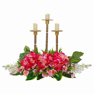 Fantasías Miguel Clave:AX409 Centro De Mesa 3 Velas Xv Años