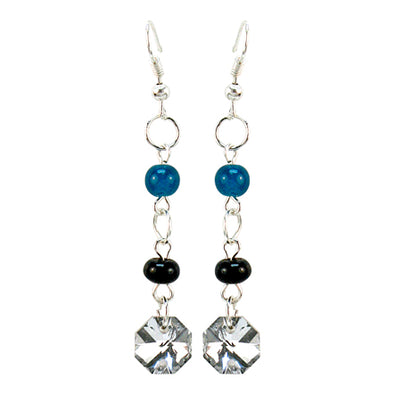 Fantasías Miguel Clave:ER1045 Aretes Jade Negro