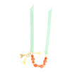 Fantasías Miguel Clave:ER1199 Pulsera Coral Con Torre Eiffel