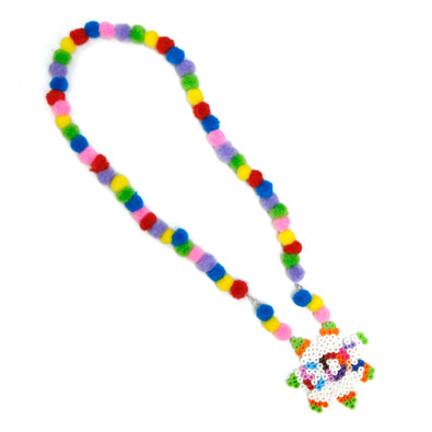Fantasías Miguel Clave:ER979 Collar Dtubitos Pom Poms