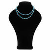 Fantasías Miguel Clave:IA177 Collar Turquesa Con Cuenta Redonda Brillante