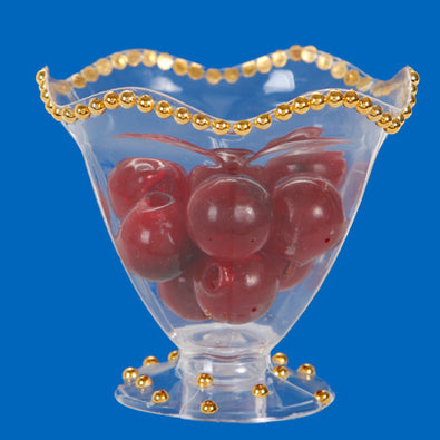 Fantasías Miguel Clave:JD71 Copa Para Uvas Con Piedras Metálicas