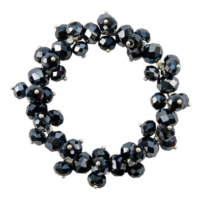 Fantasías Miguel Clave:JO1028 Pulsera De Rondeles Negros