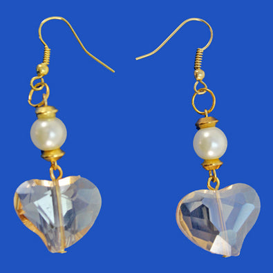 Fantasías Miguel Clave:JO1344 Aretes Con Corazón