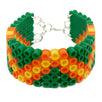 Fantasías Miguel Clave:LI852 Pulsera Verde/ Naranja /Amarillo