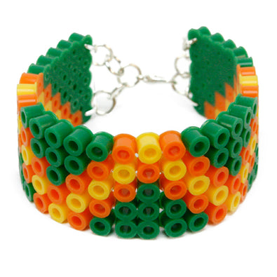 Fantasías Miguel Clave:LI852 Pulsera Verde/ Naranja /Amarillo