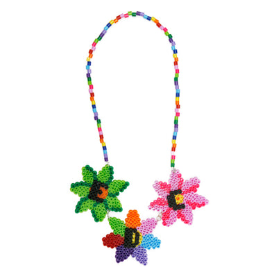 Fantasías Miguel Clave:LI855 Collar Flores Edc