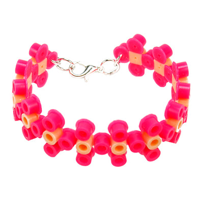 Fantasías Miguel Clave:ML1239 Pulsera De Flores Fiusha Dtubitos