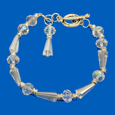 Fantasías Miguel Clave:ML1302 Pulsera Blanco Plata