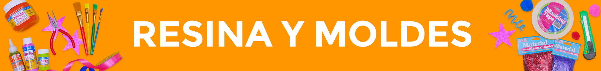 Resina y moldes