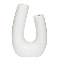 Art.10356 Base Cerámica Forma U 21x14.5x7cm 1pz