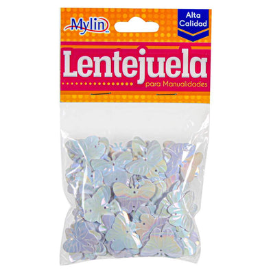 Fantasías Miguel Art.10389 Lentejuela Mariposa Extra 22mm 10g