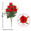 Fantasías Miguel Art.10475 Ramo Rosas Abiertas x9 46cm 1pz