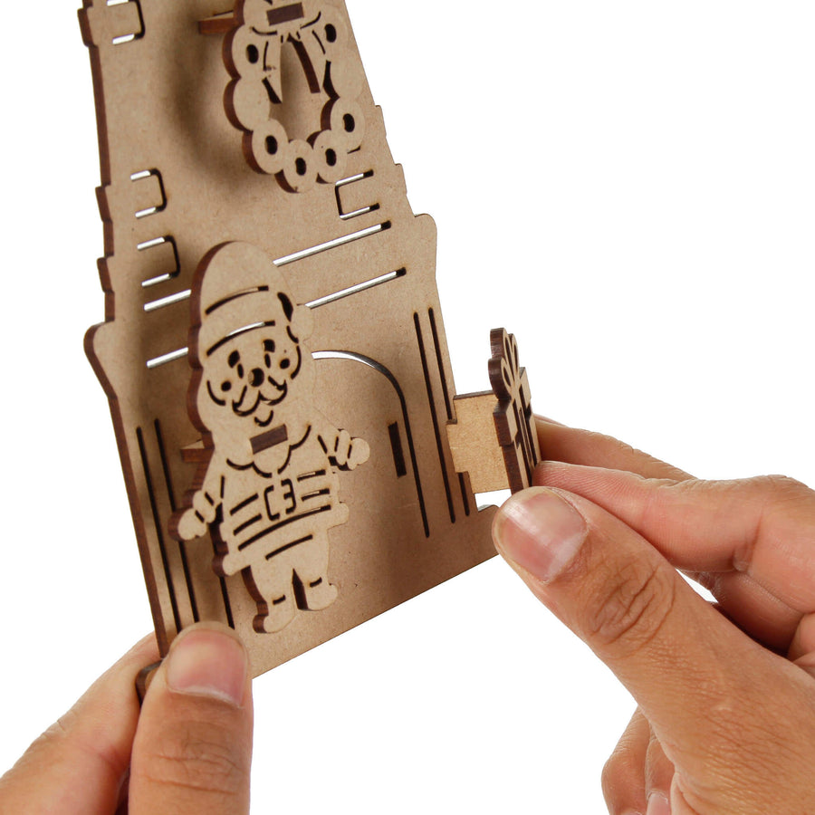 Art.10789 Esfera Escena Navideña 3D 15cm 1pz