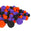 Fantasías Miguel Art.10879 Pom Poms Tamaños Surtidos 30g    (Aprox 70pz) 1pz Narja/Morado