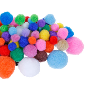 Art.10879 Pom Poms Tamaños Surtidos