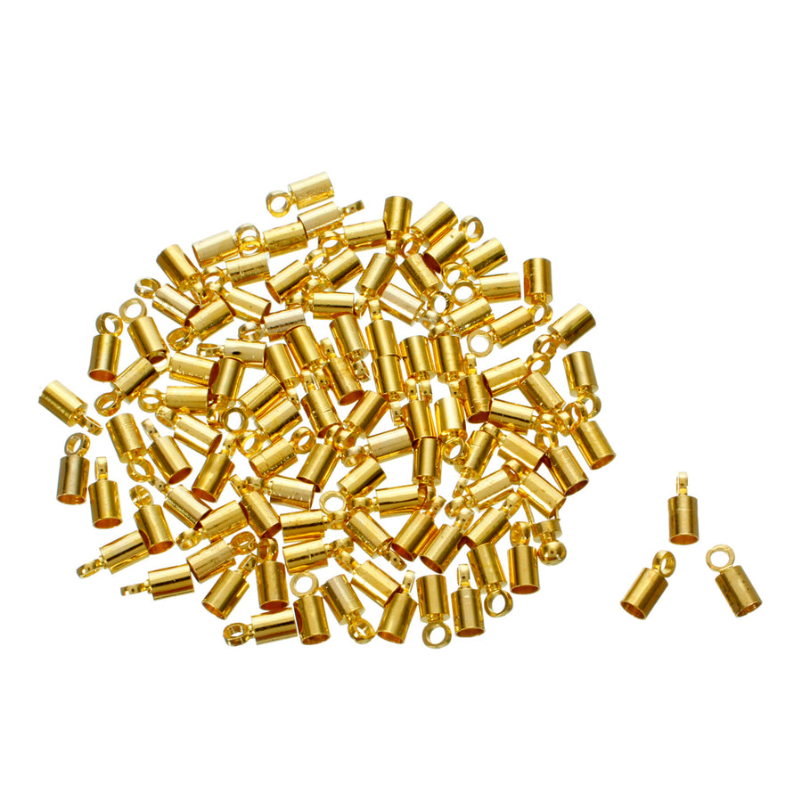 Art.11424 Terminación Metálico 3x7mm 100pz