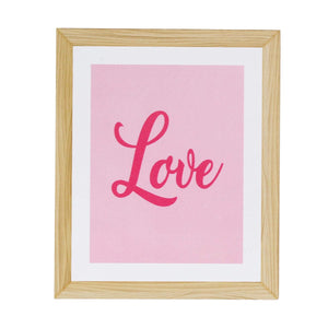 Art.11698 Cuadro Love 18x15cm