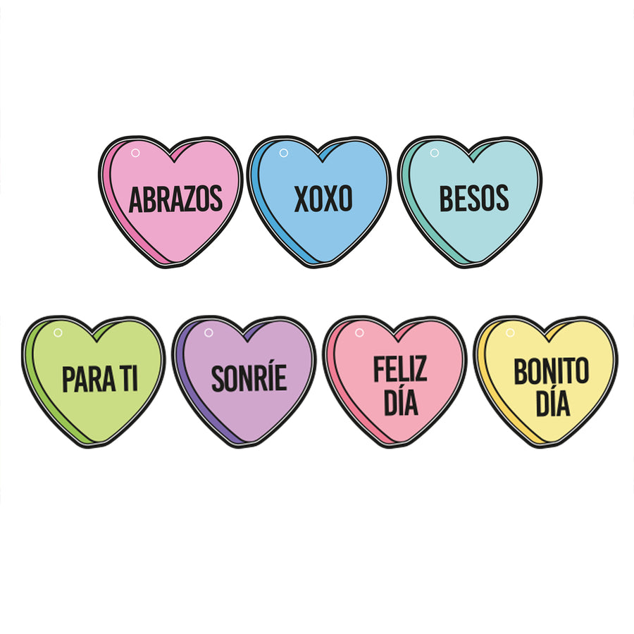 Art.11706 Tarjeta Corazones 5x5.5cm 15pz