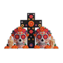 Art.11725 Calaveras Cruz 20x30cm