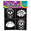 Fantasías Miguel Art.11772 Esténcil Figura Muerto/Halloween Chico 15x15cm 1pz Muertos
