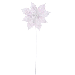 Art.11828 Nochebuena Diamantada/Metálica 50cm 1pz