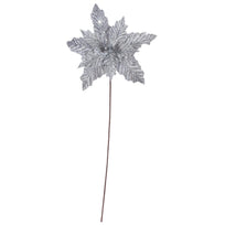 Art.11835 Nochebuena Diamantada/Lentejuela 60cm 1pz