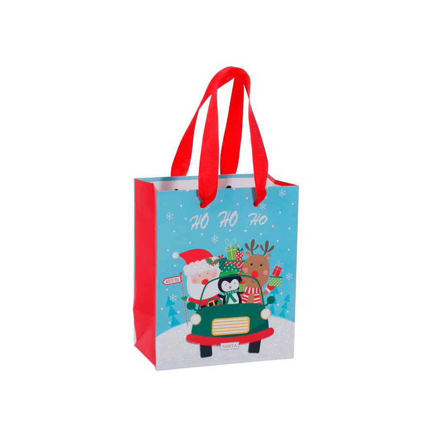 Art.11960 Bolsa Regalo Navidad 14x11x6cm 1pz