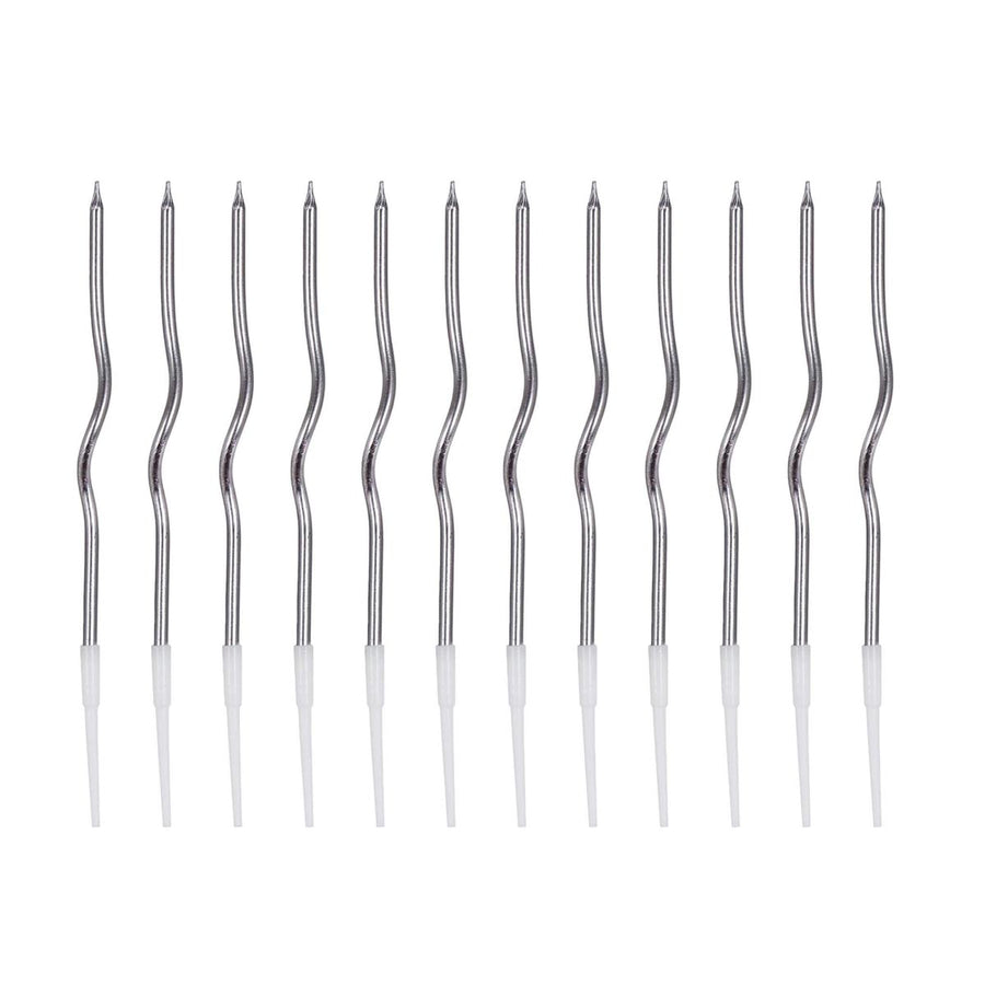 Art.12069 Vela Ondulada 15cm 12pz