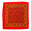 Fantasías Miguel Art.12178 Paliacate 58x60cm  Aprox 1pz Rojo